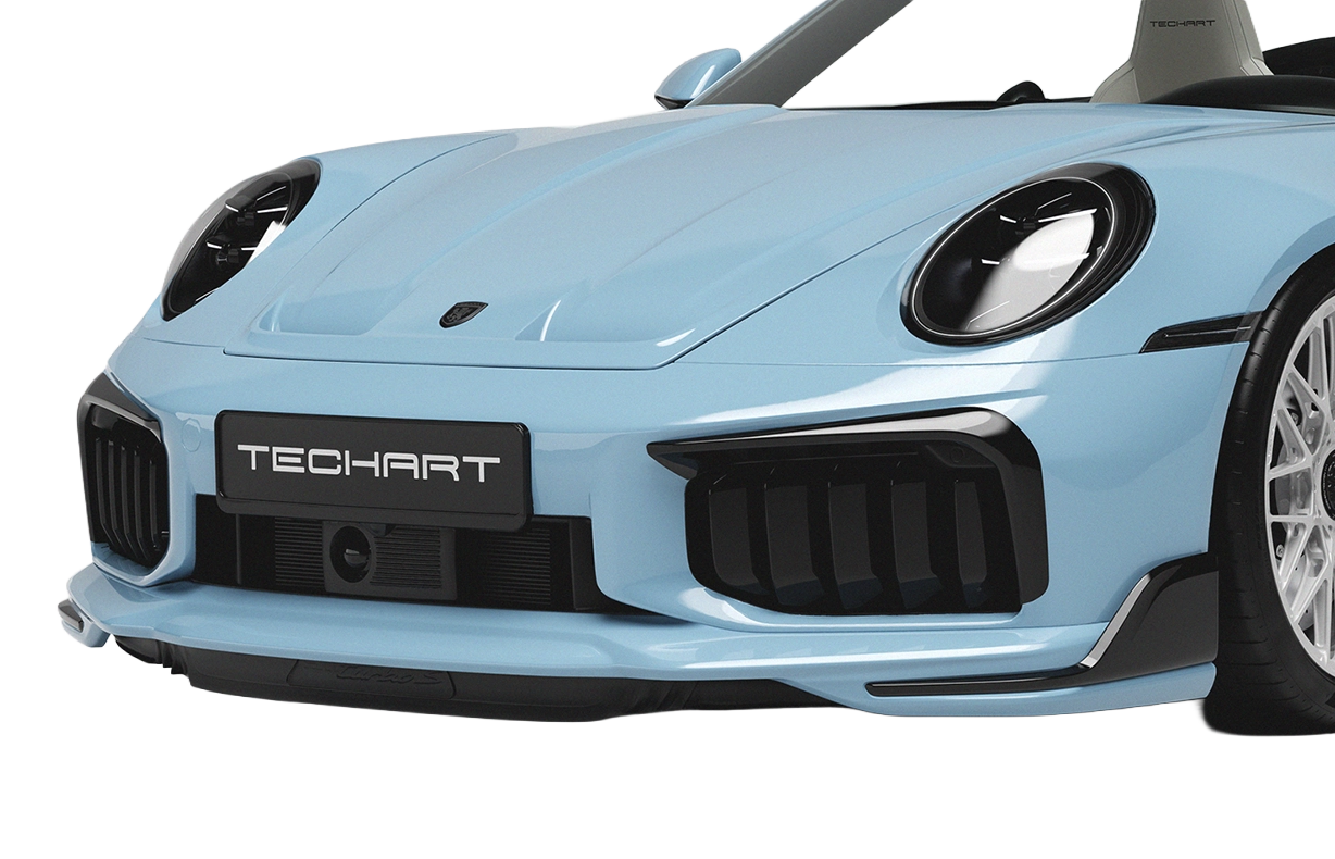 TATA② TechArt Front Spoiler - 992.2 TT : Suncoast Porsche Parts